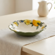 Lemon Pattern Porcelain Plate